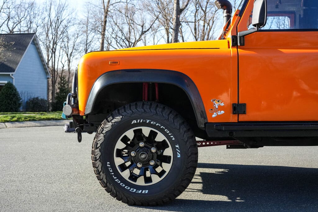 1995 Land Rover Defender 90 RHD Convertible for sale